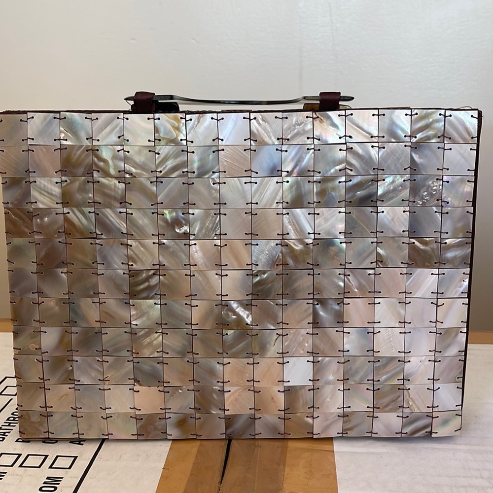 Mother of pearl bag